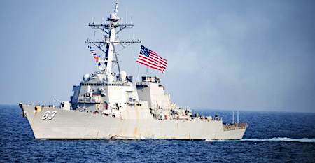 US â€˜considering sending warship through Taiwan Straitâ€™
