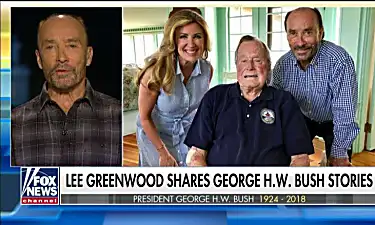 'The Most Generous Patriot': Lee Greenwood Remembers George H.W. Bush