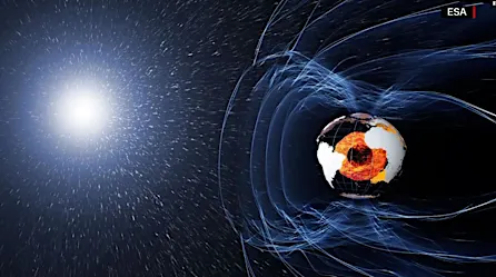 Así es el aterrador sonido del campo magnético de la Tierra