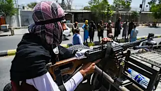 Taliban fighters enter presidential palace in Kabul