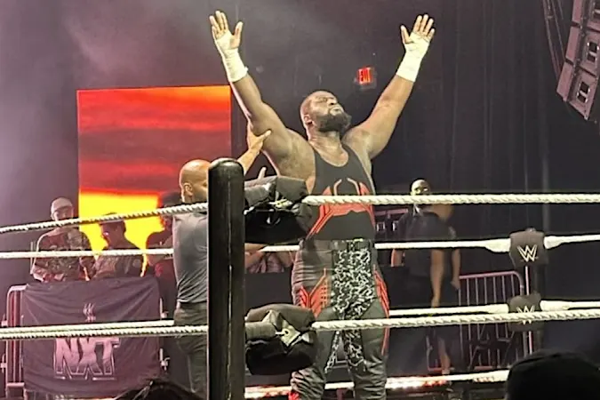 Omos Makes WWE In-Ring Return At NXT Live Event