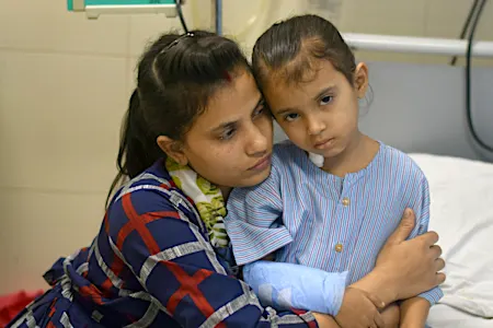 My daughter has cancer but I can’t afford her transplant