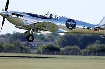 Chocks away for round-the-world Spitfire flight