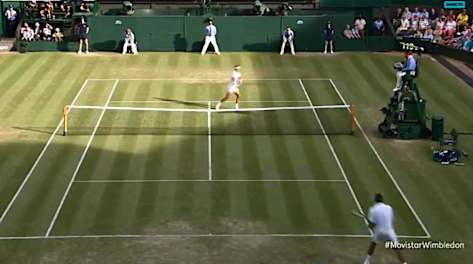 Tenis: Kyrgios, un pelotazo intencionado a Nadal que trae cola en Wimbledon Tenis: Kyrgios, un pelotazo intencionado a Nadal que trae cola en Wimbledon