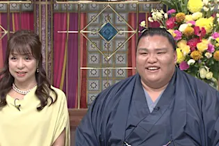 御嶽海関、美人母への人気ぶりに嘆き　明石家さんまもデレデレに