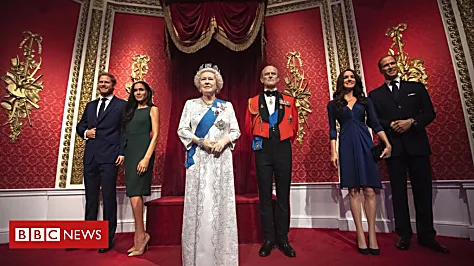 Tussauds separates Harry and Meghan from Royals