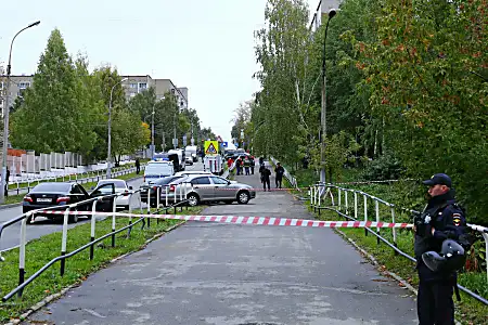 Gunman opens fire on Russian school, children among victims