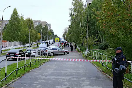 Gunman opens fire on Russian school, children among victims