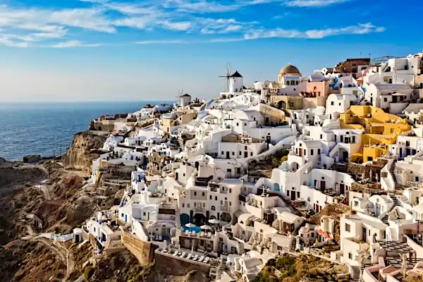 With Whitewashed Cave Houses and Sunset Vistas, Oia Is the Jewel in Santorini’s Crown