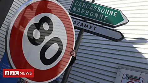 Speed limit cut on French roads angers rural voters