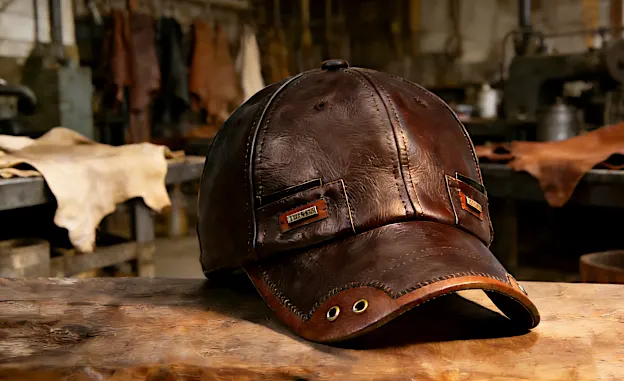 Die geniale Leder-Kappe für Senioren