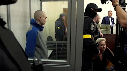 El primer juicio contra un soldado ruso por crímenes de guerra en Ucrania comienza en Kyiv