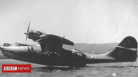 WWII seaplane found at bottom of lough