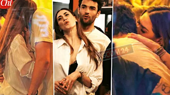 Melissa Satta e Matteo Berrettini, ecco le immagini della passione