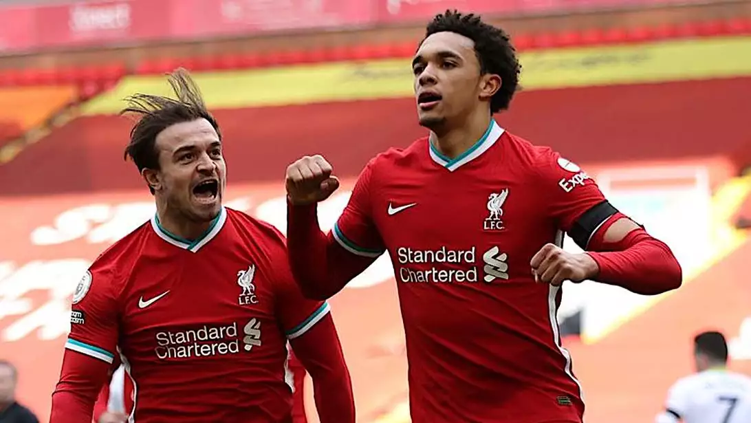 Liverpool 2-1 Aston Villa: Trent Alexander-Arnold stunner ends Liverpool's losing run at Anfield