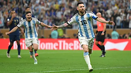 ¿Fue o no fue penal? Así fue el gol de Messi en la final Argentina - Francia