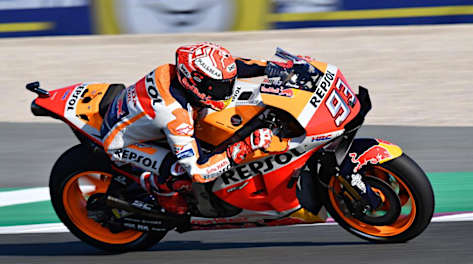 Marc Márquez arranca con fuerza en Termas Marc Márquez arranca con fuerza en Termas
