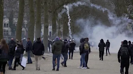 Ómicron domina contagios en Europa, en medio de protestas por restricciones