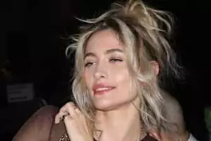 Paris Jackson frees the nipple in see-through top and miniskirt