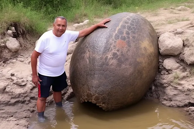 Farmer Stumbles Upon Egg On His Farmland - When Expert Sees It, He Turns Pale