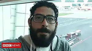 This Syrian man has been stuck in an airport for months