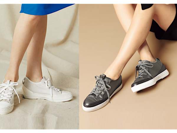 見た目は普通！バレない「脚長スニーカー」でスタイルアップ