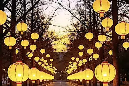 今年春節中國多地改掛黃燈籠 民眾怨:感覺很詭異 今年春節中國多地改掛黃燈籠 民眾怨:感覺很詭異