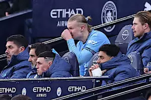 Pep Guardiola provides upbeat Erling Haaland injury update ahead of Real Madrid tie