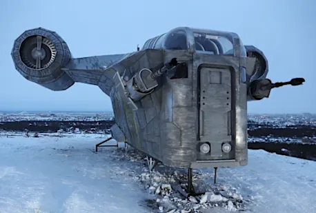 Unlikely tourism hit: Star Wars fans build Mandalorian spaceship in Siberia