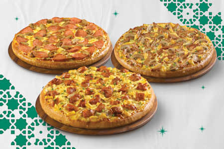 Pizza Hut Flash Deal: 3 Pizzas for $33!