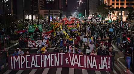 Brasil vive protestas masivas contra el gobierno de Jair Bolsonaro