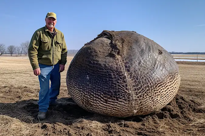 Farmer Stumbles Upon Egg On His Farmland - When Expert Sees It, He Turns Pale