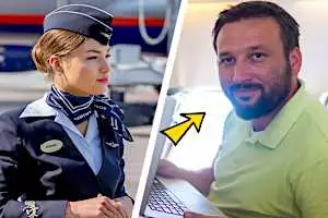 Flight Attendant Sees Husband On Plane - But Then Notices Strange Detail