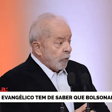 Lula diz que Bolsonaro não acredita em Deus