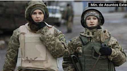 Así pelean las mujeres ucranianas la guerra contra Rusia