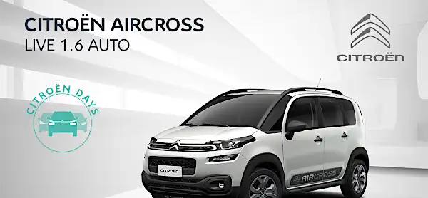 Citroën Aircross: grandes ofertas no Citroën Days Citroën Aircross: grandes ofertas no Citroën Days
