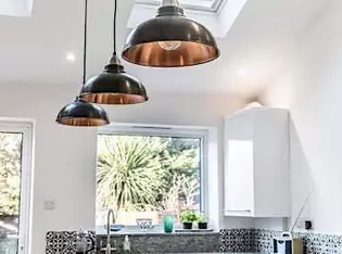 These industrial lights can give an edge to any space
