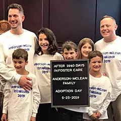 Two Dads Adopt 6 Siblings Who Spent Almost 5 Years in Foster Care