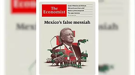 López Obrador: Portada de The Economist es "majadera y muy grosera"