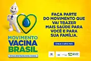 Faça parte do Movimento #VacinaBrasil
