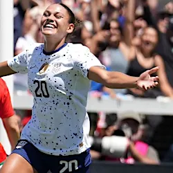 Trinity Rodman, daughter of an NBA legend, shines for USWNT before team departs for Women’s World Cup