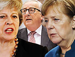'LISTEN!' Merkel BREAKS RANKS to demand EU finds 'creative' solution to Brexit backstop
