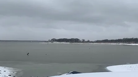 Así rescataron a una mujer que flotó por dos días sobre un colchón en un lago