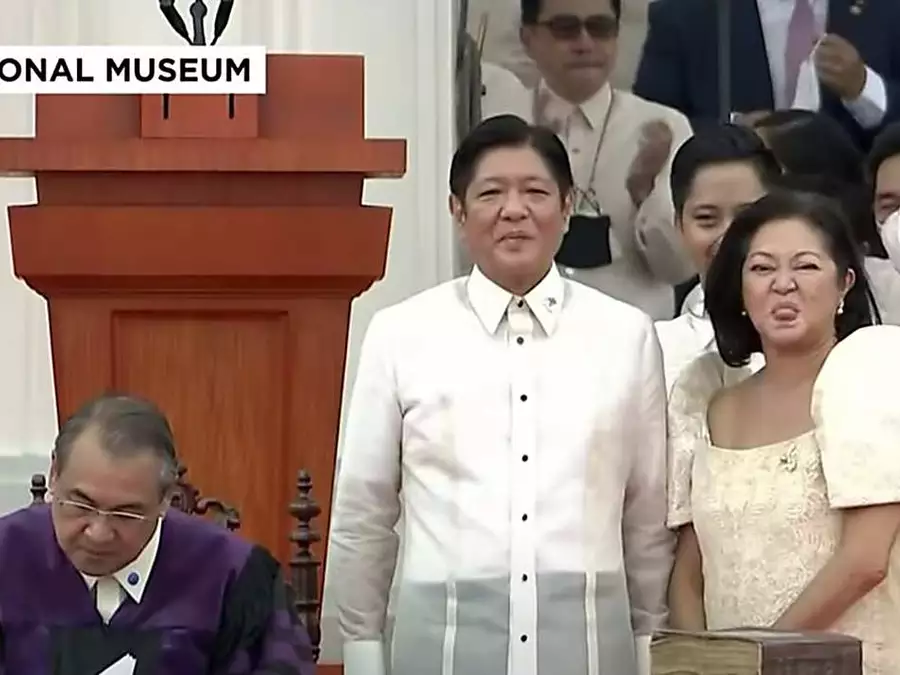 Why the new First Lady stuck out her tongue during Marcos inauguration