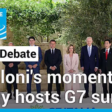 The Debate - Η στιγμή του Meloni: Η Ιταλία φιλοξενεί τη σύνοδο κορυφής της G7 εν μέσω ακροδεξιάς έξαρσης