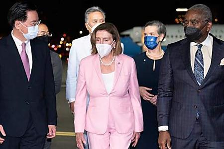 Why Nancy Pelosi's pink suit in Taiwan was about more than power-dressing