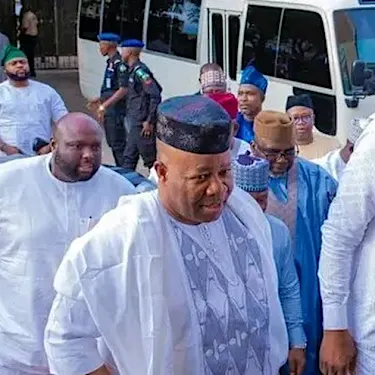 Akpabio visits Wike after becoming Senate president