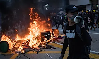 Live updates: Hong Kong protesters hit the streets as China marks National Day