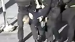 CCTV shows final hours of man restrained by police