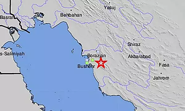 Magnitude 5.1 earthquake strikes Iran near nuclear power plant
